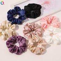 Simple Style Solid Color Cloth Hair Tie 1 Piece main image 1