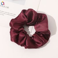 Simple Style Solid Color Cloth Hair Tie 1 Piece sku image 3