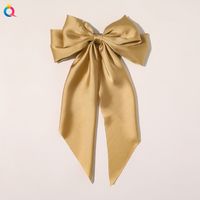 Simple Style Bow Knot Cloth Printing Hair Clip 1 Piece sku image 3