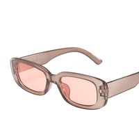 Fashion Solid Color Resin Square Full Frame Women's Sunglasses main image 3