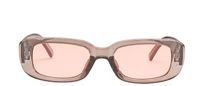 Fashion Solid Color Resin Square Full Frame Women's Sunglasses sku image 4