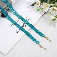 Simple Style Solid Color Arylic Women's Glasses Chain sku image 5