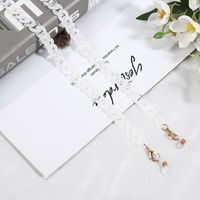 Simple Style Solid Color Arylic Women's Glasses Chain sku image 10