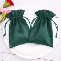 1 Piece Fashion Solid Color Cloth Drawstring Jewelry Packaging Bags main image 5