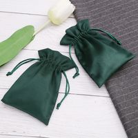 1 Piece Fashion Solid Color Cloth Drawstring Jewelry Packaging Bags main image 4