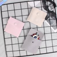 Fashion Solid Color Cloth Buckle Jewelry Packaging Bags main image 5