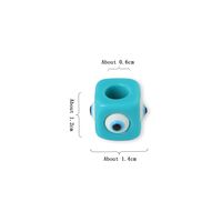 1 Piece 1.2 * 1.4mm Hole Under 1mm Resin Square Eye Beads main image 5