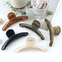 Fashion Solid Color Pc Material Stoving Varnish Hair Claws 1 Piece main image 1