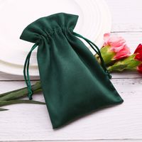 1 Piece Fashion Solid Color Cloth Drawstring Jewelry Packaging Bags main image 2