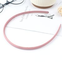 Simple Style Solid Color Resin Stoving Varnish Hair Band 1 Piece sku image 2