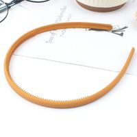 Simple Style Solid Color Resin Stoving Varnish Hair Band 1 Piece sku image 5
