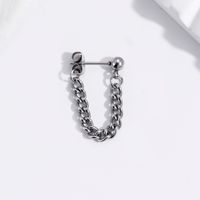 1 Piece Fashion Solid Color Stainless Steel Plating Ear Studs main image 5