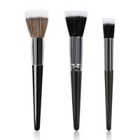 Fashion Fleece Wooden Handle Makeup Brushes 1 Piece main image 2