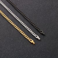 1 Piece Fashion Solid Color Stainless Steel Plating 18k Gold Plated Unisex Necklace main image 7