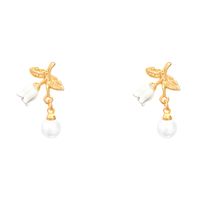 1 Pair Fashion Flower Alloy Patchwork Women's Earrings main image 5