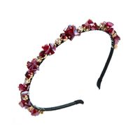 Women's Simple Style Triangle Crystal Inlay Crystal Rhinestones Hair Band sku image 2