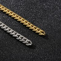 Fashion Solid Color Titanium Steel Men's Bracelets main image 3
