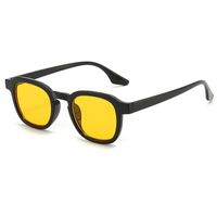 Fashion Sports Solid Color Ac Round Frame Full Frame Men's Sunglasses sku image 1