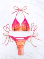 Frau Tropisch 2-Teiliges Set Bikinis Bademode main image 8