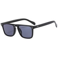 Retro Zebra Leopard Ac Square Full Frame Men's Sunglasses sku image 1