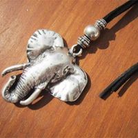 Retro Elephant Alloy Handmade Women's Pendant Necklace main image 8