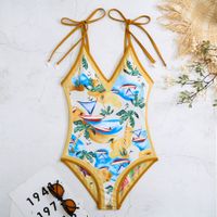 Women's Ditsy Floral One Piece main image 4