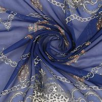 Women's Fashion Leopard Chiffon Printing Silk Scarves main image 4
