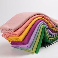 Women's Simple Style Solid Color Voile Sewing Cotton Linen Scarves main image 4