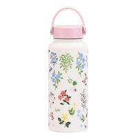 Retro Flower Stainless Steel Thermos Cup 1 Piece sku image 50