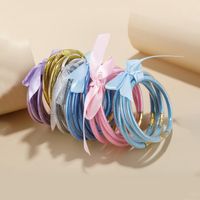 Lady Bow Knot Plastic Resin Women's Bracelets main image 5