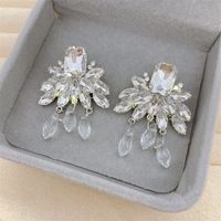 1 Paar Retro Herzform Blume Bogenknoten Legierung Inlay Künstliche Perlen Strasssteine Frau Ohrringe sku image 64