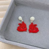 1 Pair Retro Heart Shape Flower Bow Knot Alloy Inlay Artificial Pearls Rhinestones Women's Earrings sku image 11