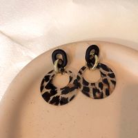 1 Pair Retro Leopard Alloy Women's Drop Earrings main image 4