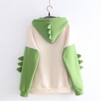 Women's Hoodie Long Sleeve Hoodies & Sweatshirts Printing Casual Dinosaur main image 4
