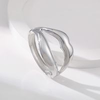 1 Piece Simple Style Lips Alloy Plating Women's Bangle main image 5