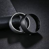 1 Piece Simple Style Geometric Stainless Steel Plating Men's Rings main image 5