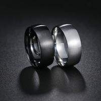 1 Piece Simple Style Geometric Stainless Steel Plating Men's Rings main image 1