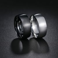 1 Piece Simple Style Geometric Stainless Steel Plating Men's Rings main image 6