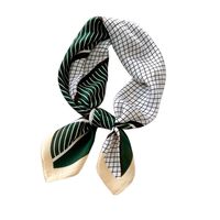 Women's Elegant Geometric Polyester Printing Silk Scarves main image 3