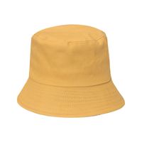 Unisex Basic Simple Style Solid Color Flat Eaves Bucket Hat sku image 8