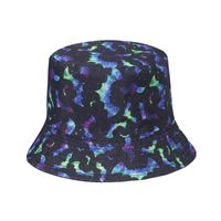 Unisex Hip-hop Punk Streetwear Graffiti Printing Flat Eaves Bucket Hat main image 3