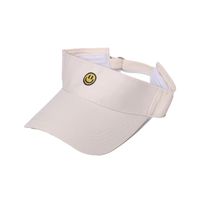 Women's Fashion Smiley Face Curved Eaves Sun Hat sku image 3