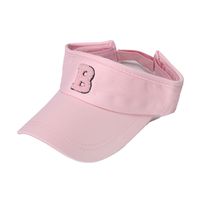 Women's Elegant Basic Simple Style Letter Curved Eaves Sun Hat main image 4