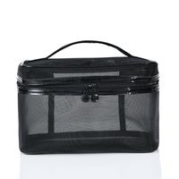 Mesh Portable Portable Multifunctional Travel Cosmetic Storage Bag sku image 9