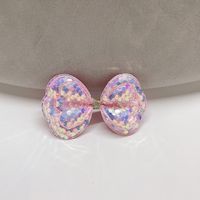 Princess Bow Knot Sequin Hair Clip sku image 2