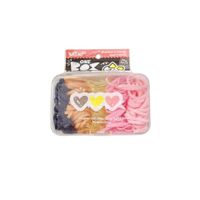 Cute Solid Color Cloth Rubber Band 1 Set main image 2