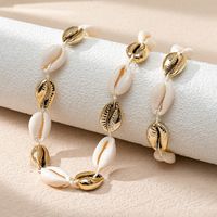 Vacation Shell Shell Plating None Women'S Bracelets Necklace main image 1