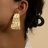 1 Pair Commute Solid Color Alloy Irregular Plating Women's Drop Earrings main image 1