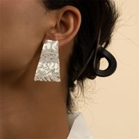 1 Pair Commute Solid Color Alloy Irregular Plating Women's Drop Earrings main image 6