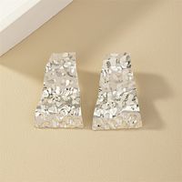 1 Pair Commute Solid Color Alloy Irregular Plating Women's Drop Earrings main image 7